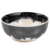 Thyme & Table Grey Drip Stoneware Round Cereal Bowl